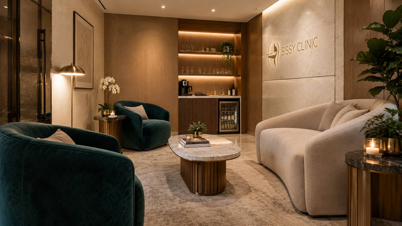 Sissy Clinic confidential pre-consultation sanctuary salon