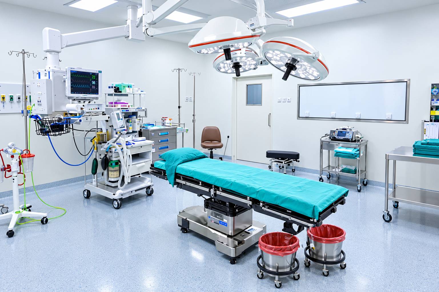 Operating room for general anesthesia